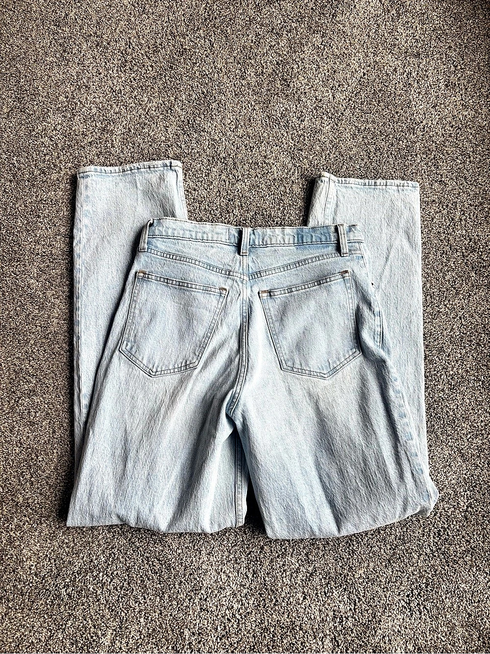 Abercrombie & Fitch Ultra High Rise Jeans Blue Waist 28